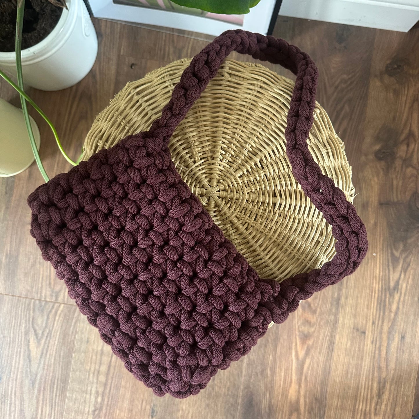 Small Burgundy Crossbody