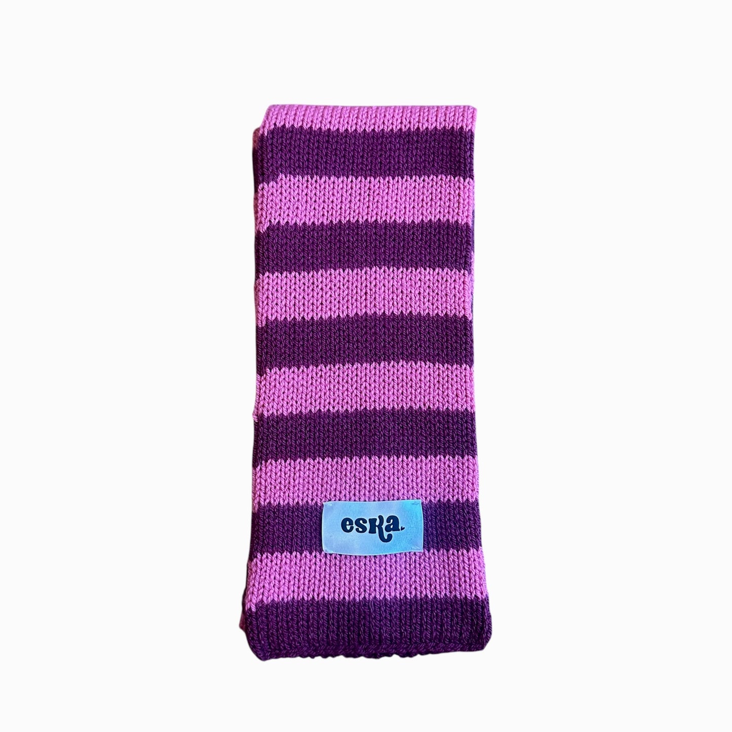 Plum and Pink Scarf