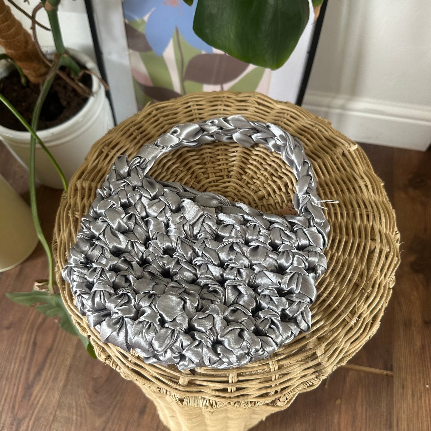 Silver Ribbon bag