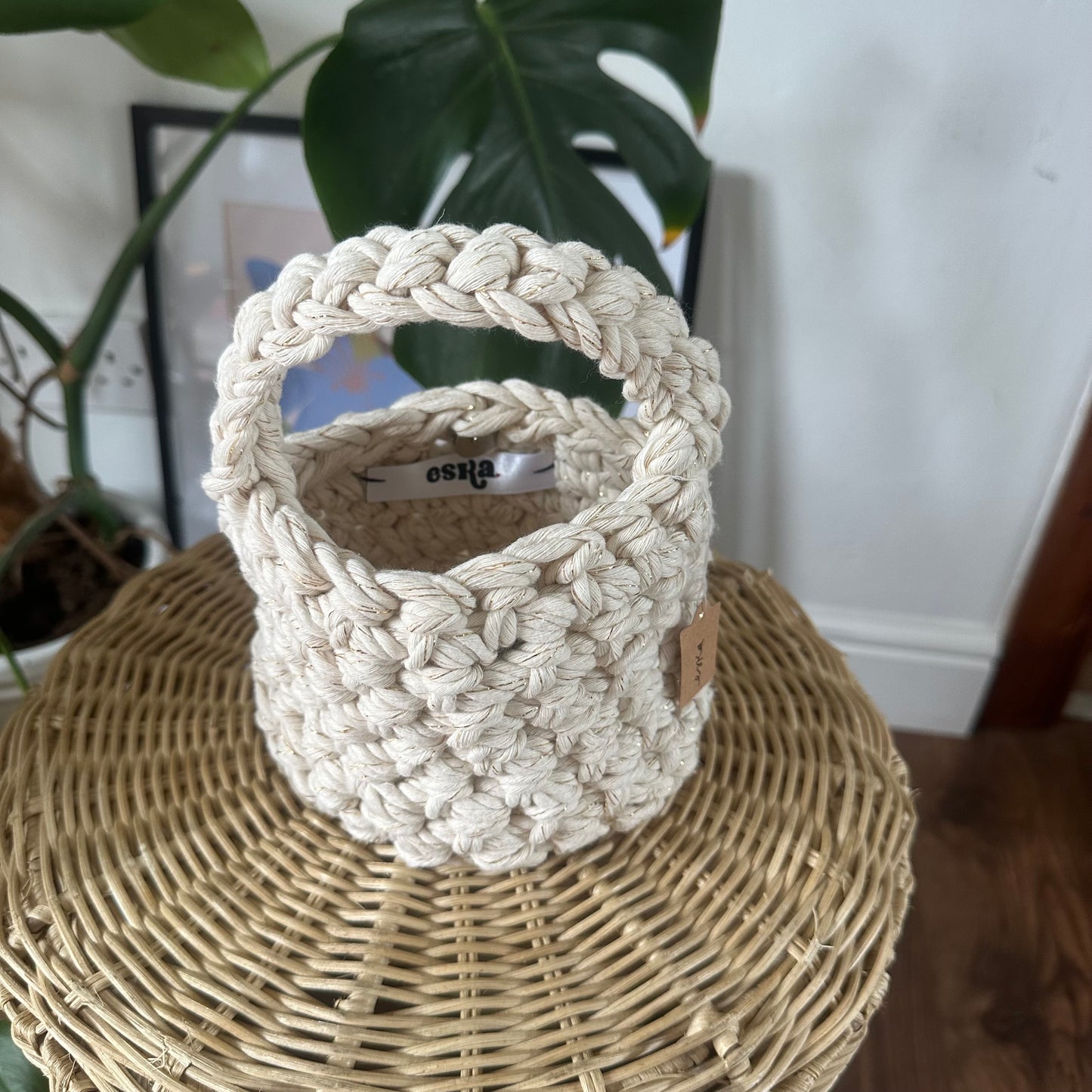 Recycled Cotton Circle Bag
