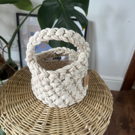 Recycled Cotton Circle Bag