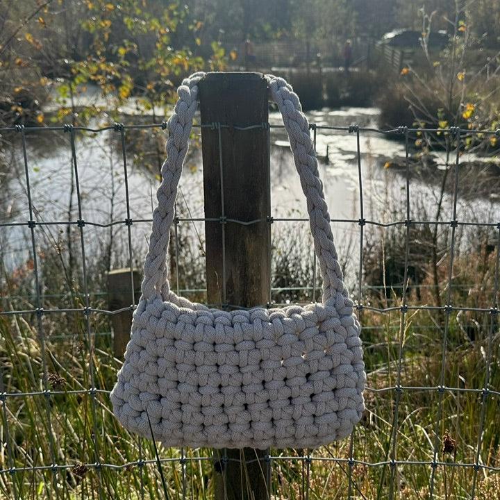 Small Beige Handbag